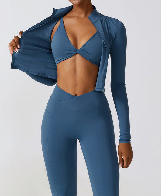 3-Piece Legging and Zip Top Set - Pre-Order