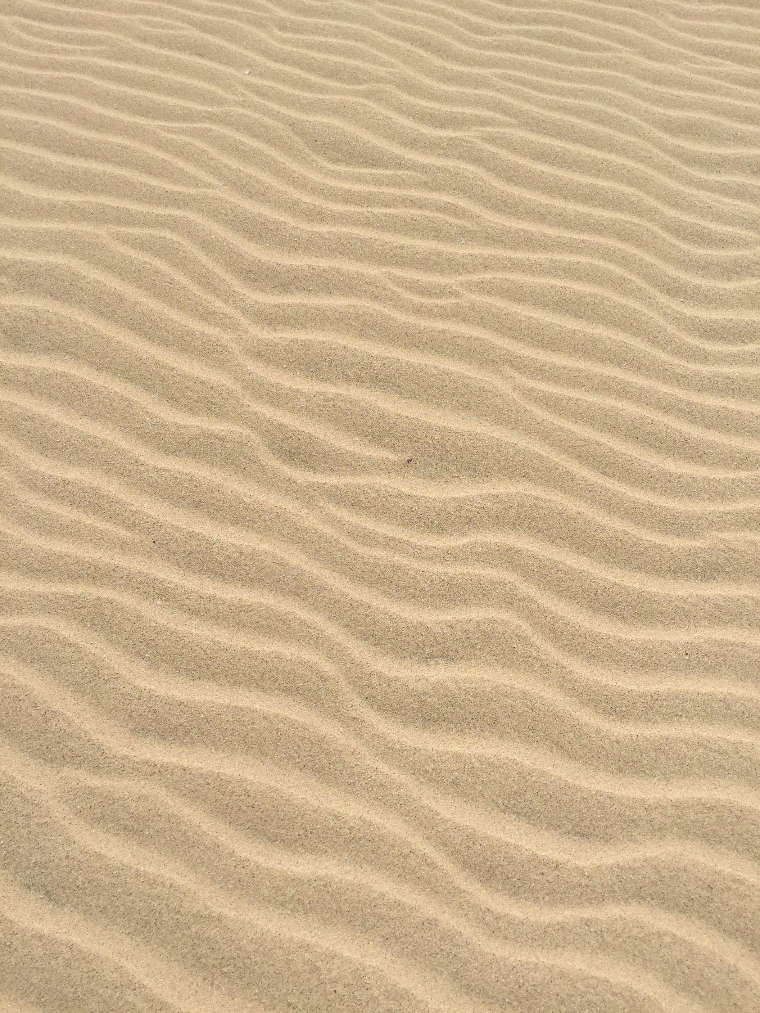 Rippled sand texture